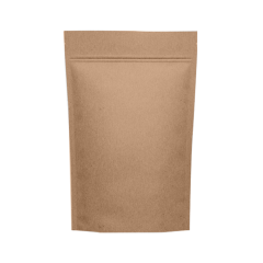 Penceresiz Kilitli Kraft Alüminyum Doypack Torba 16x27 cm (1000 ADET)