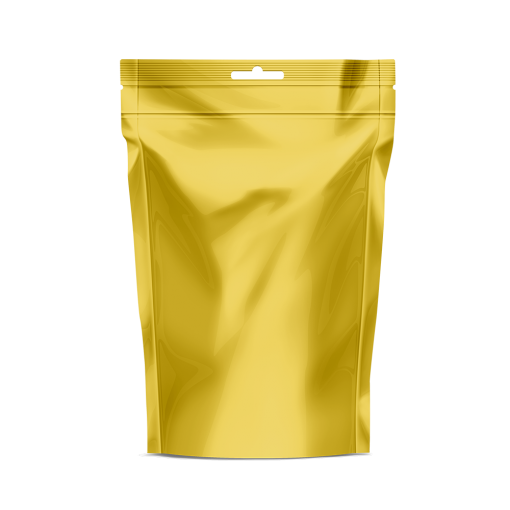 Baskısız Gold Alüminyum Oturan Torba 16x27cm (1000 ADET)